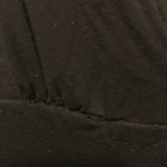 diane von furstenbers black repaired dress size 4 - Picture 8 of 9